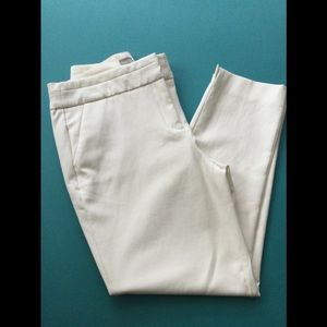 Chico’s Winter White Ladies Trousers. Like New!